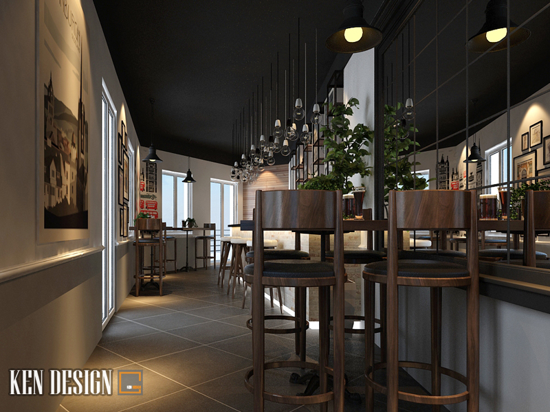 thiet ke quan ca phe