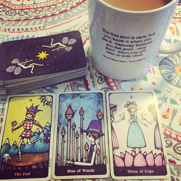 thiết kế quán cafe bói bài tarot