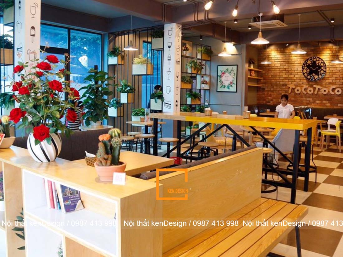 thiết kế chuỗi trà sữa