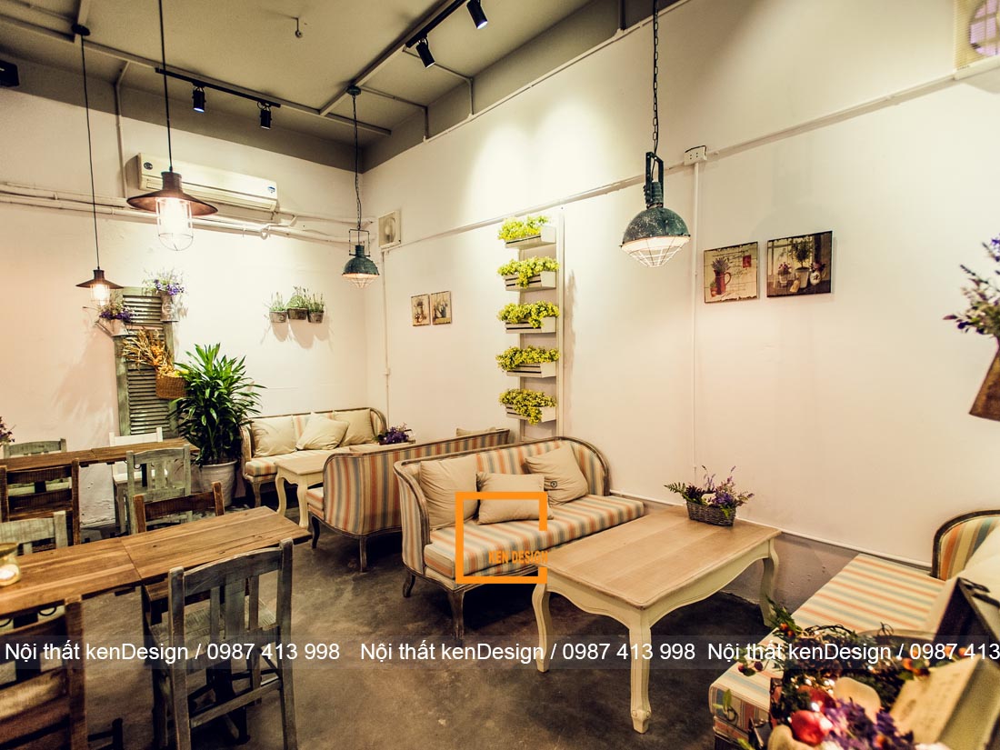 thiết kế quán cafe vintage đẹp