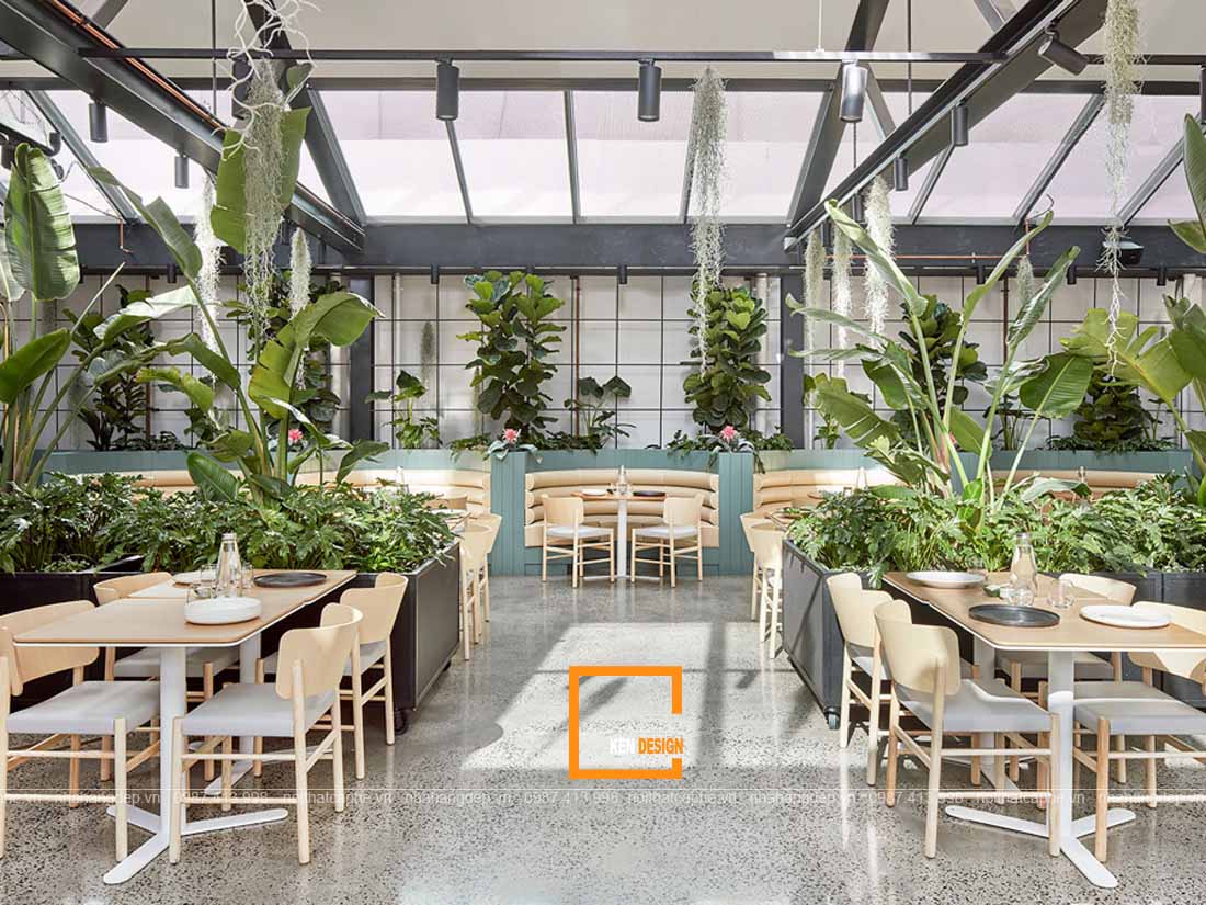 Cafe rooftop