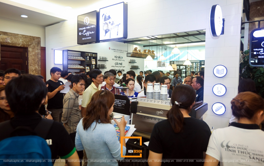 5 điểm khác biệt của cafe nhượng quyền trung nguyên e-coffee