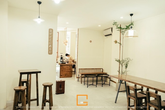 quán cafe phong cách Minimalism