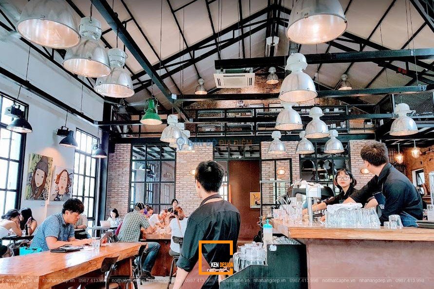 thiết kế nội thất quán cafe sự kiện