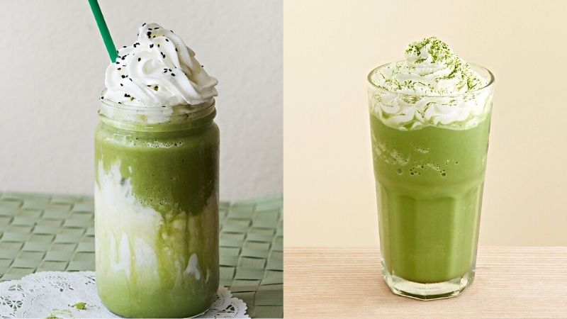 matcha đá xay