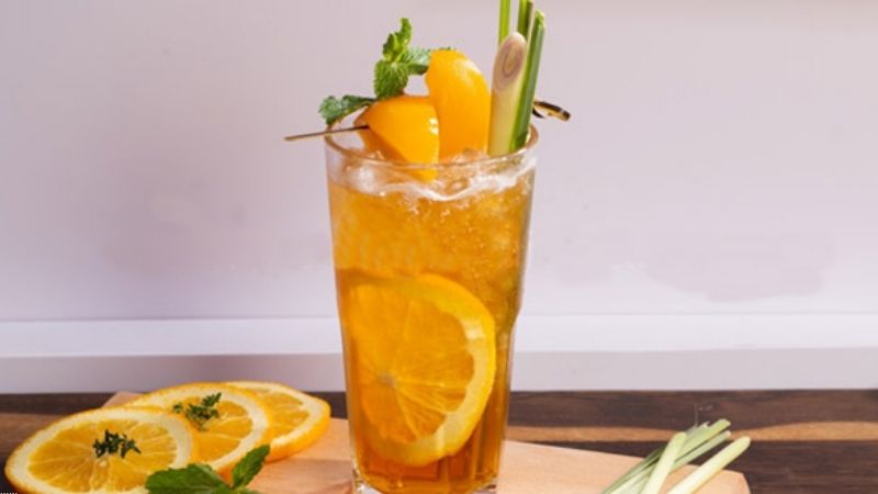 trà đào cam sả