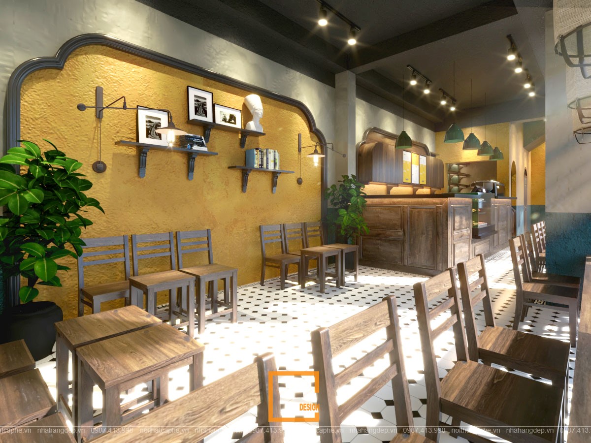 Thiết kế quán cafe Yes to Coffee
