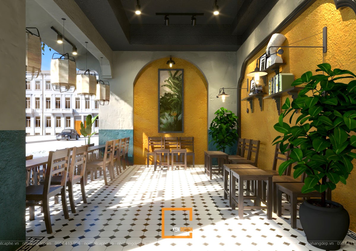 Thiết kế quán cafe Yes to Coffee