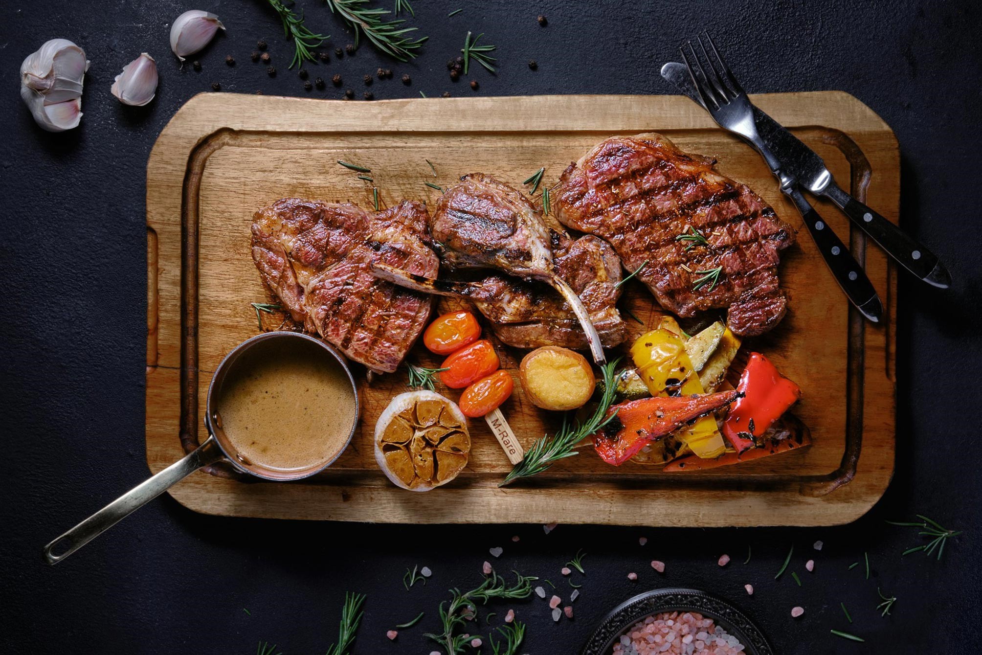 Menu Moo Beef Steak