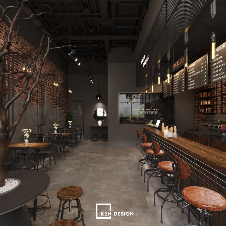 THIẾT KẾ Coffee Bottle - Dấu ấn độc đáo của phong cách Industrial