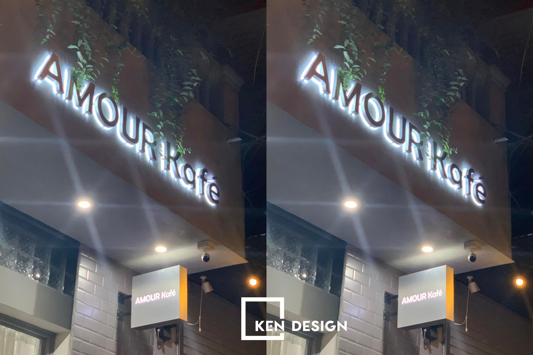 thiết kế Amour Kafe