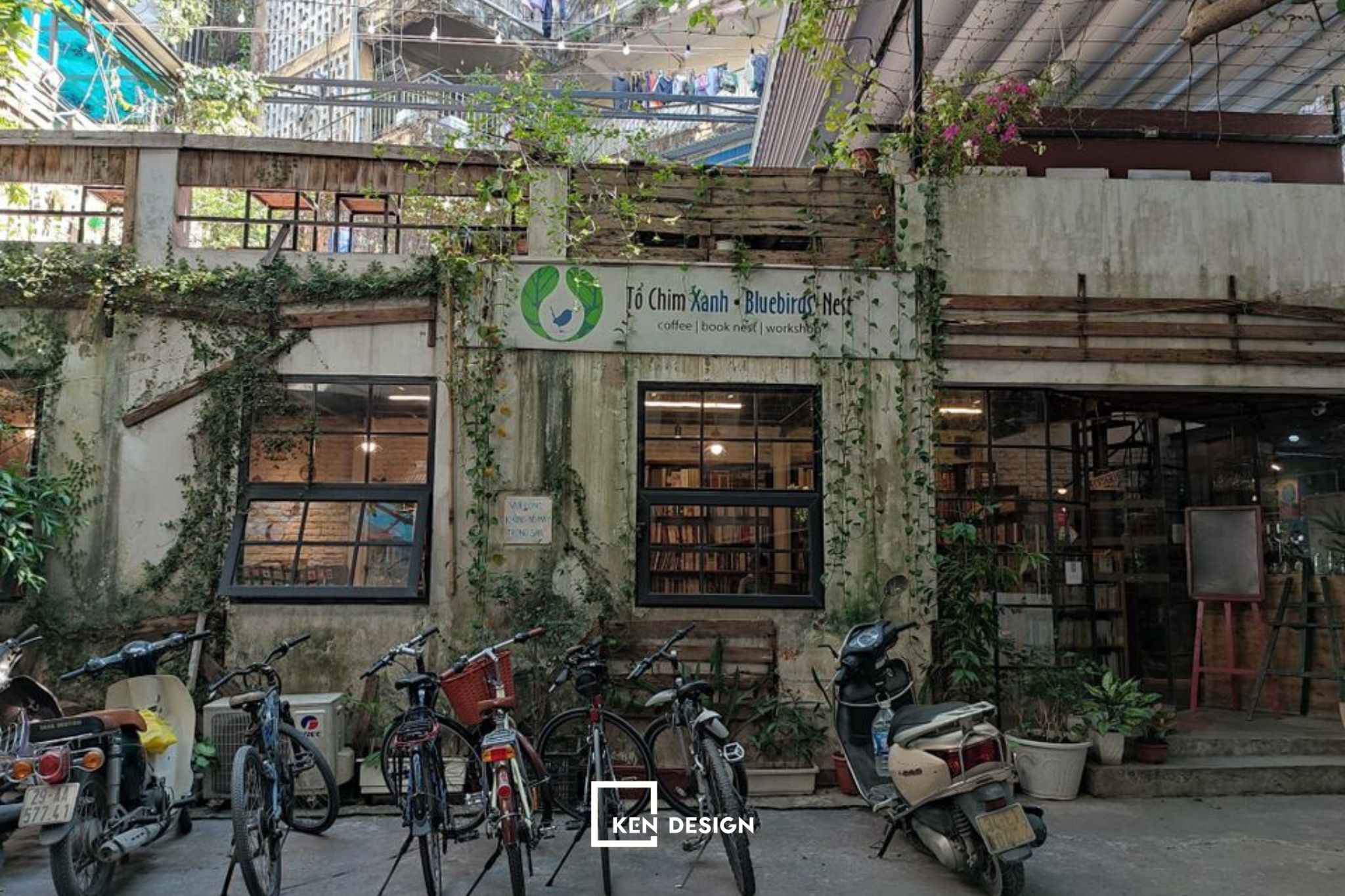 Khám phá thiết kế Tổ Chim Xanh - Bluebirds'Nest