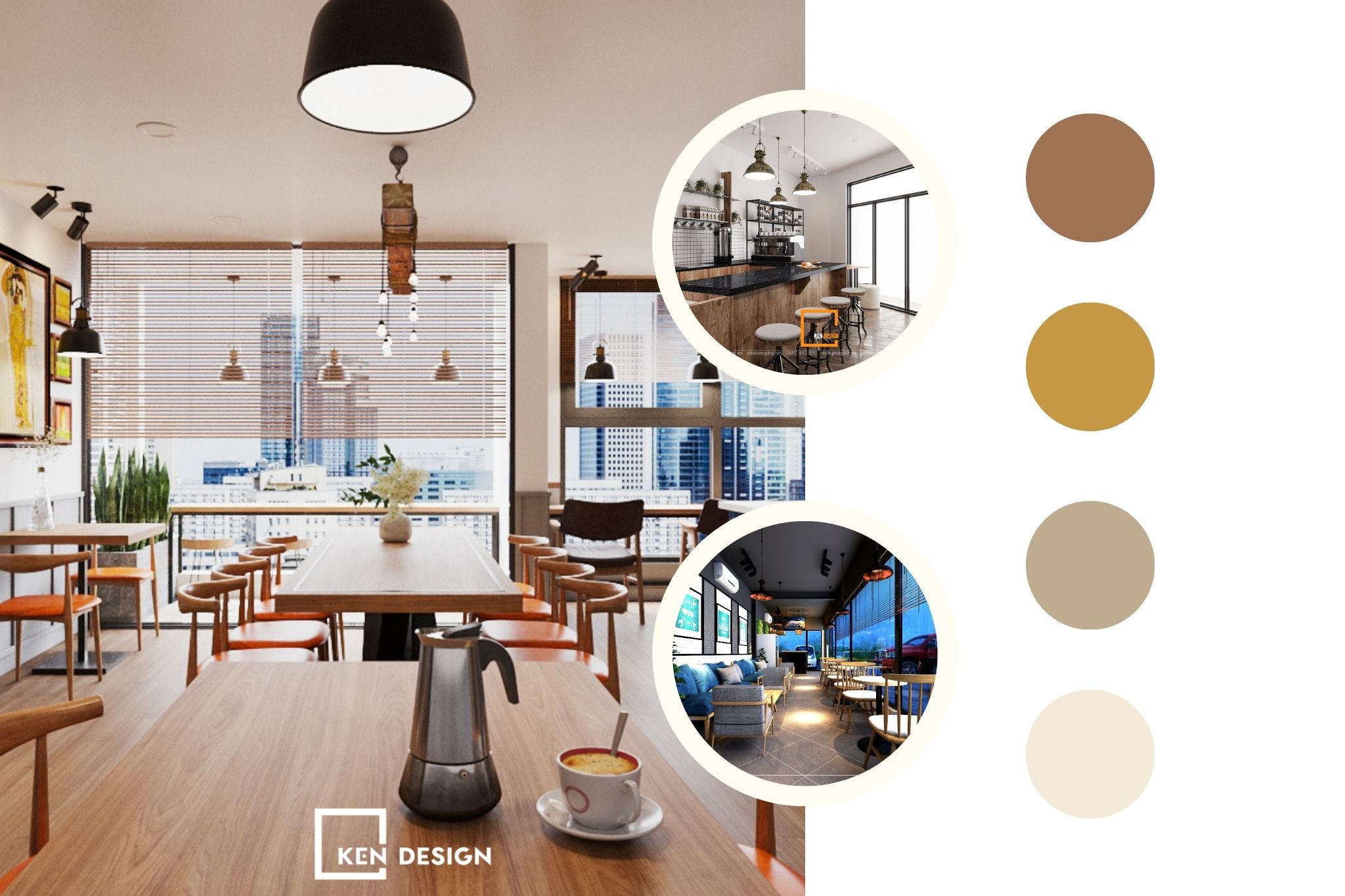 Bật mí 5 mẹo thiết kế quán cafe nhỏ đẹp