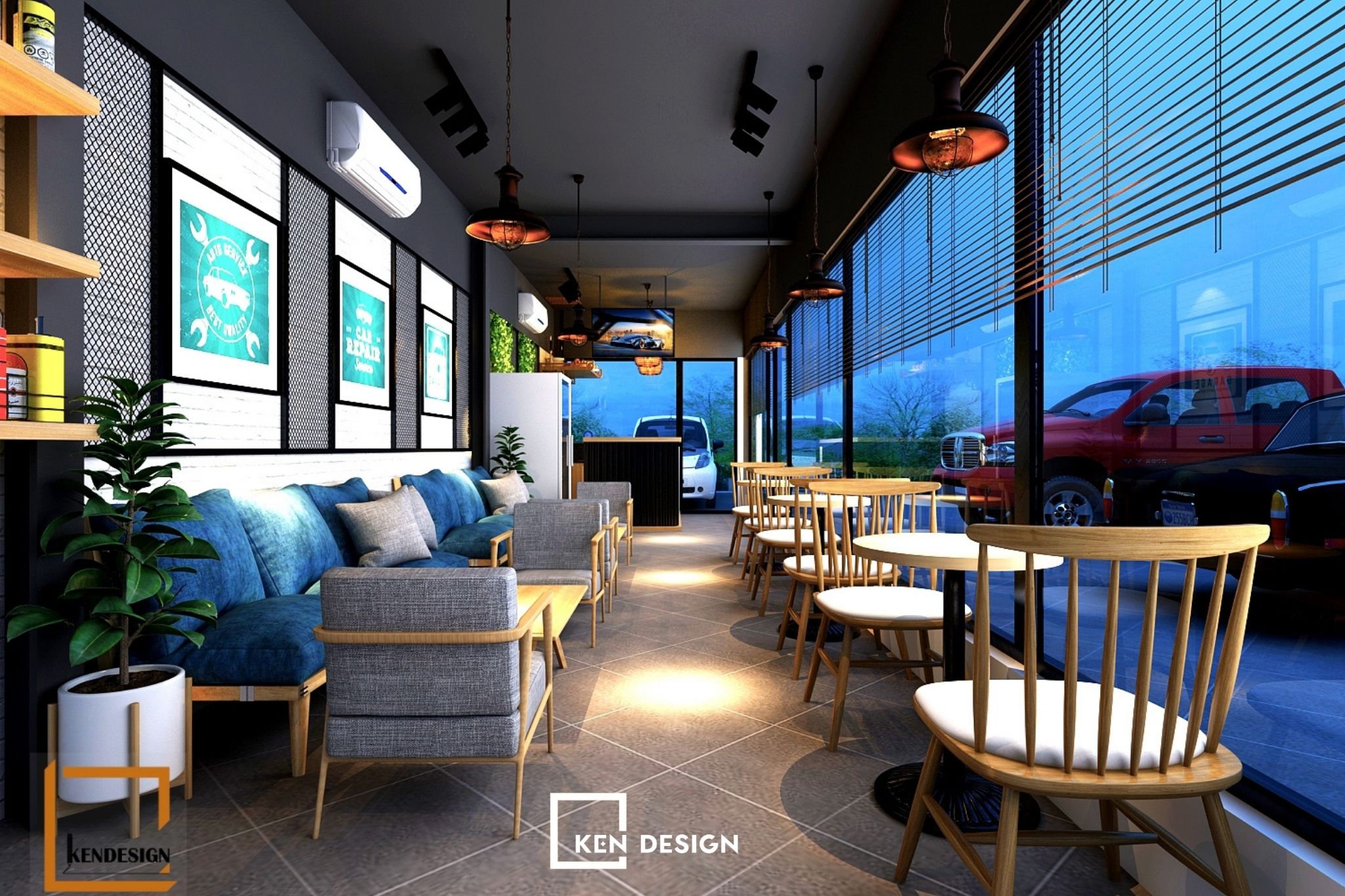 Bật mí 5 mẹo thiết kế quán cafe nhỏ đẹp