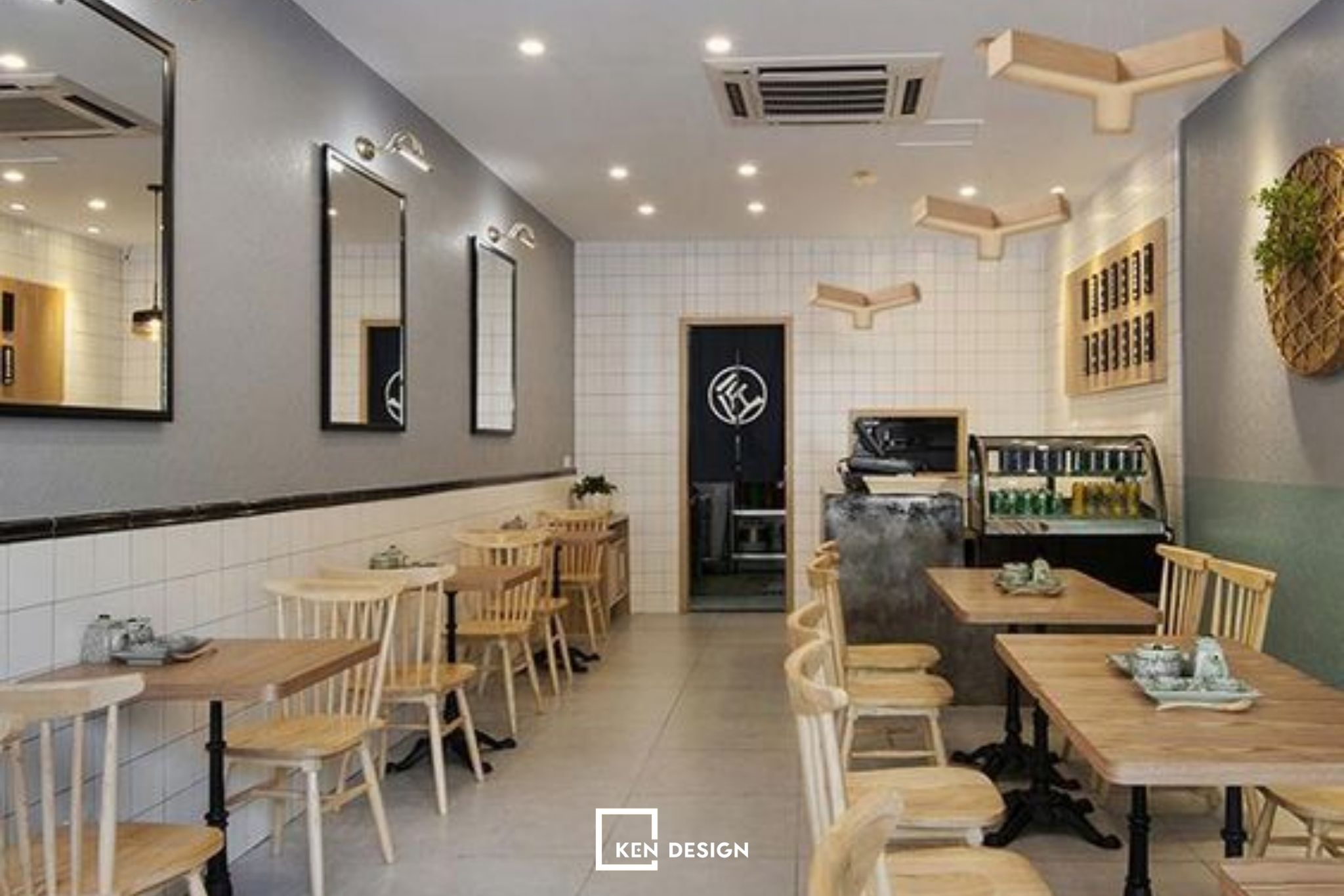 Thiết kế nội thất quán cafe nhỏ