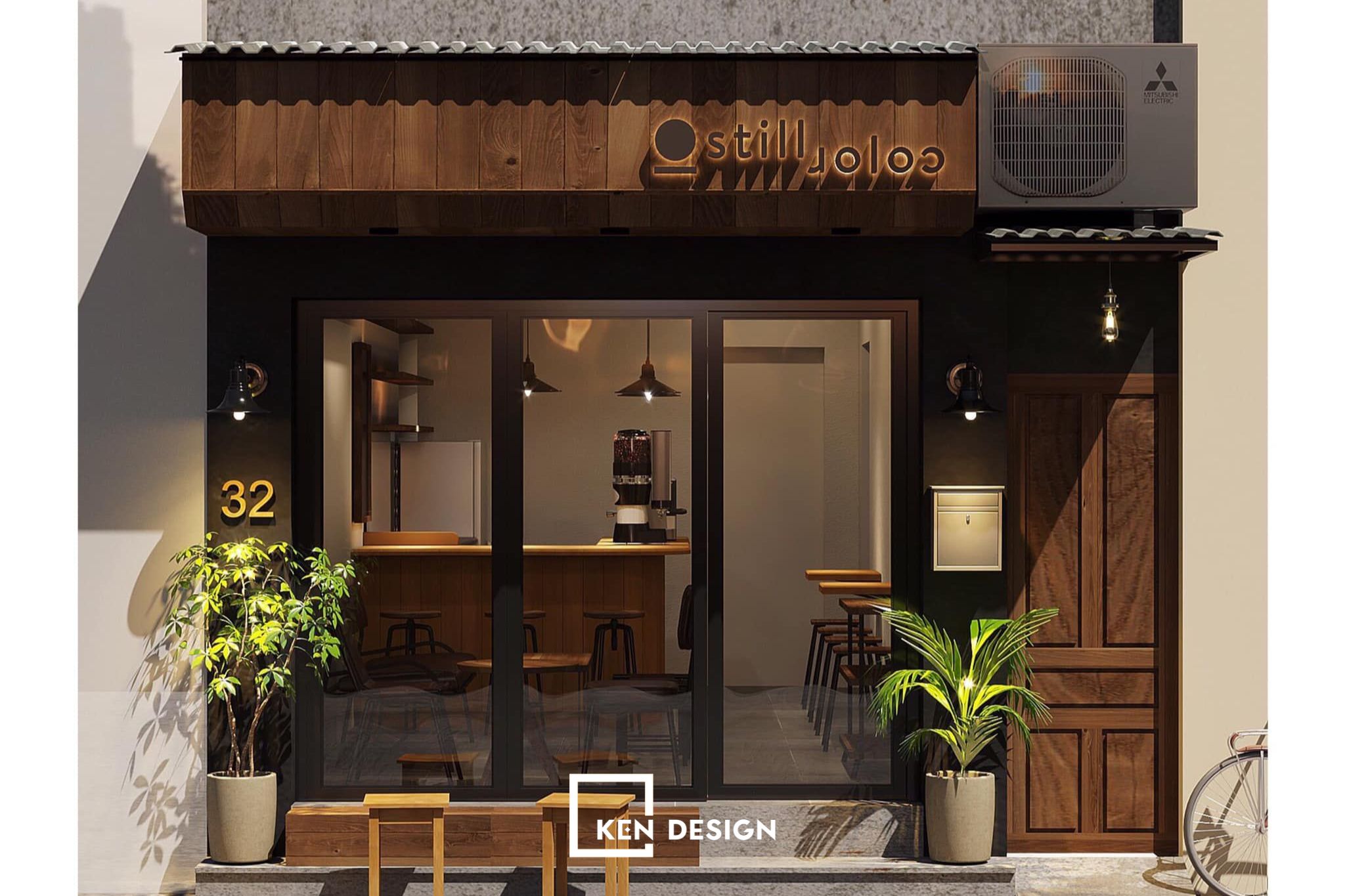 Mẫu thiết kế quán cafe nhỏ giá rẻ