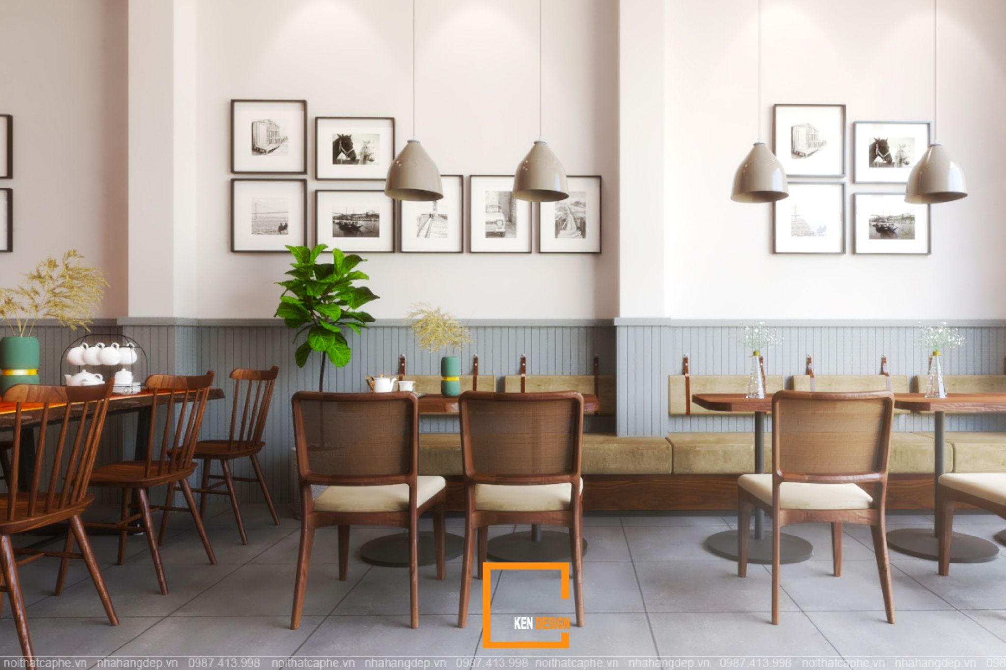 Mẫu thiết kế quán cafe nhỏ giá rẻ