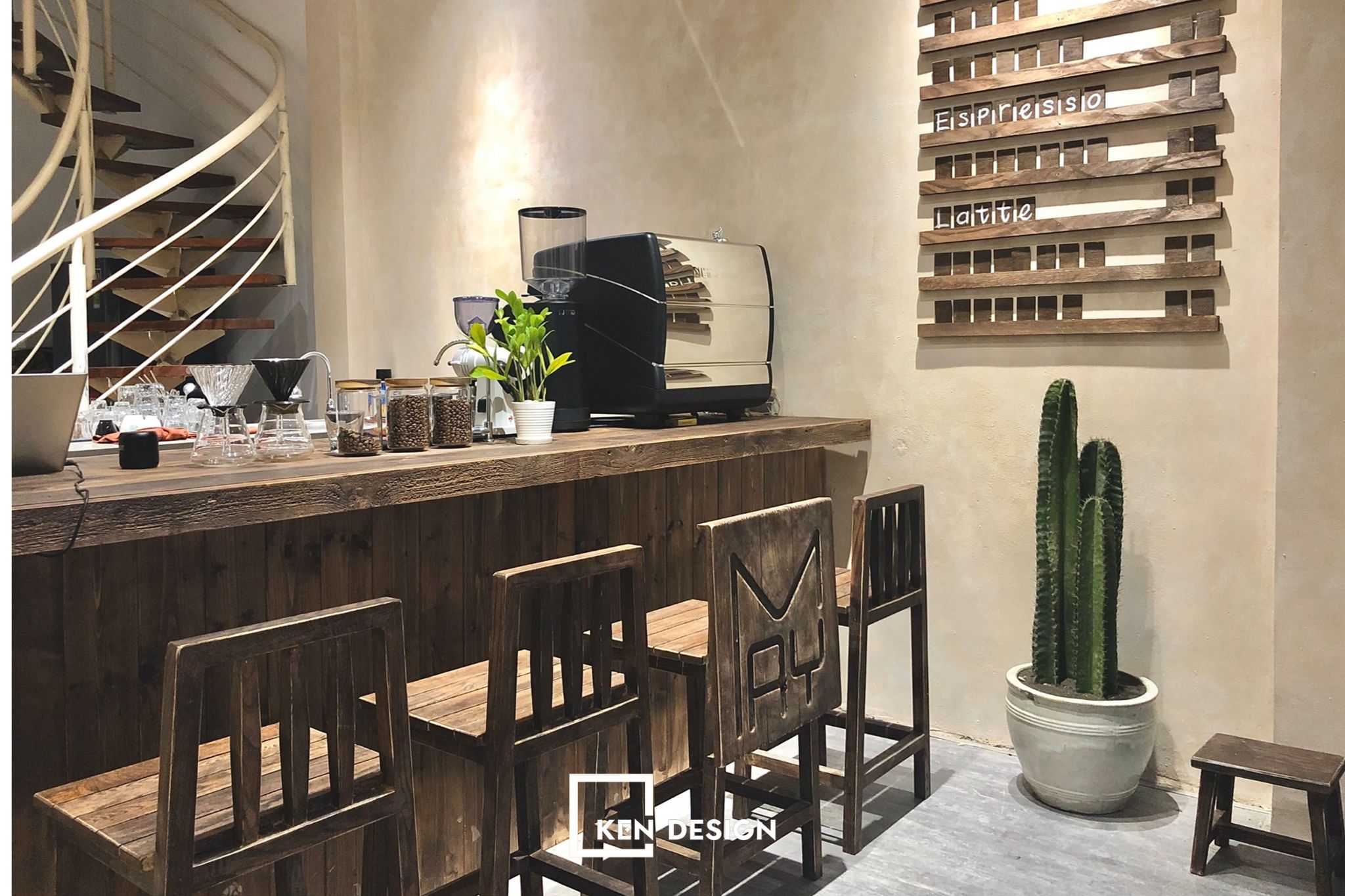 Mẫu thiết kế quán cafe nhỏ giá rẻ