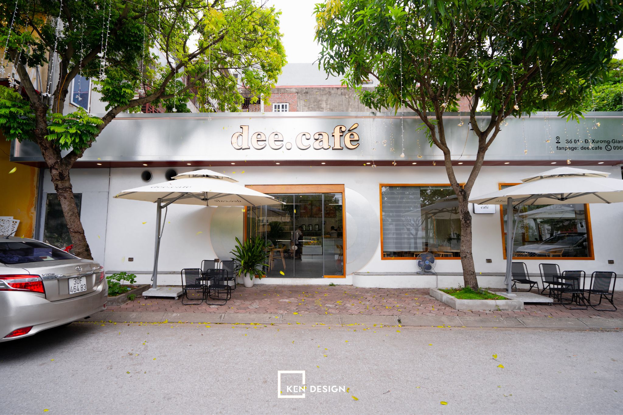 Thi công quán Dee Cafe