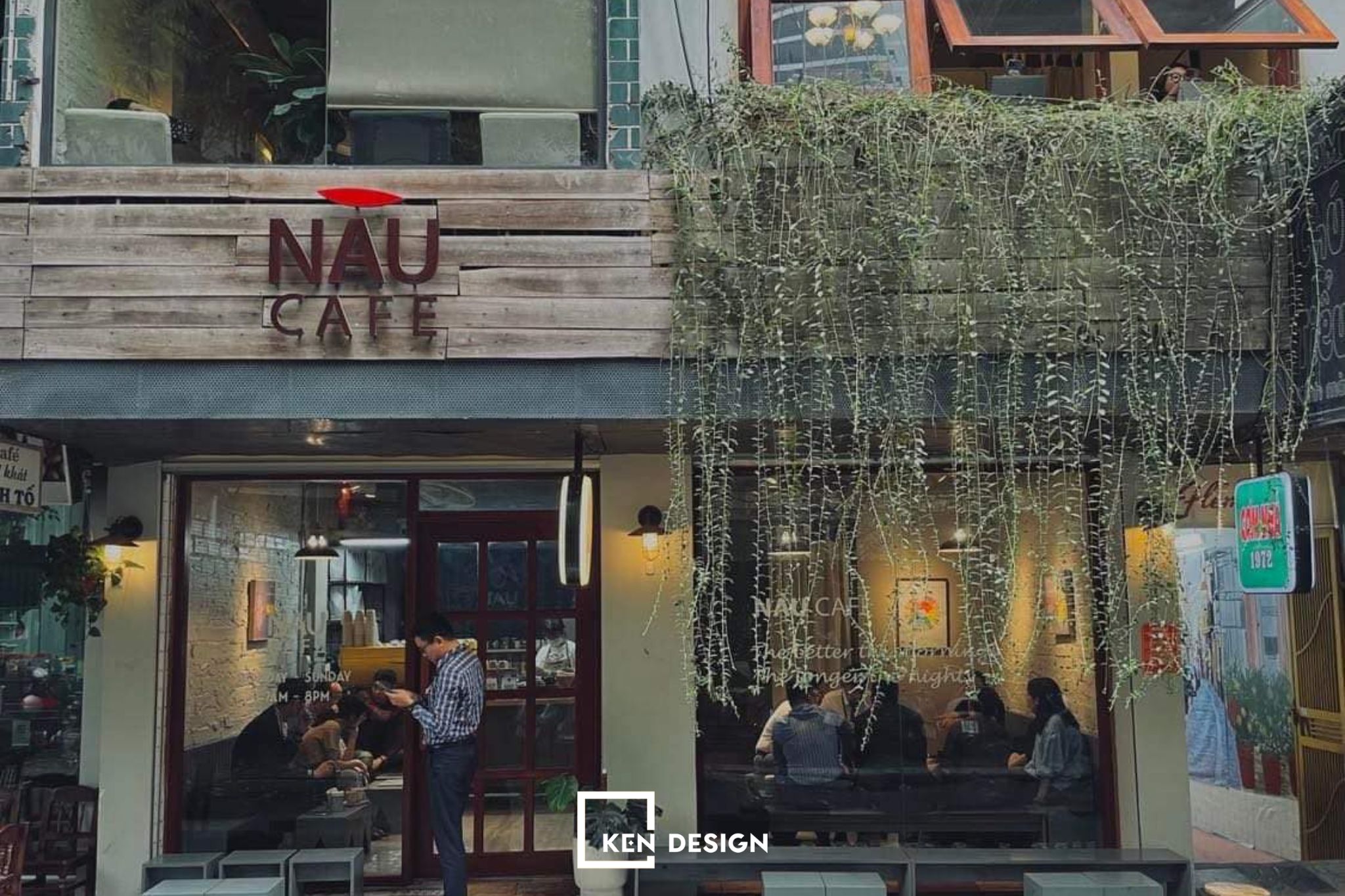 thiết kế quán cafe take away