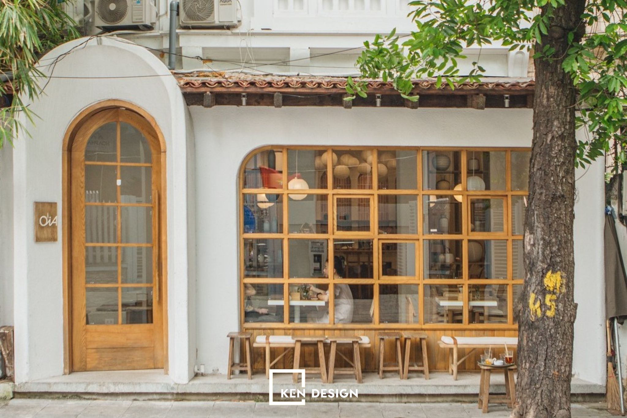 thiết kế quán cafe take away