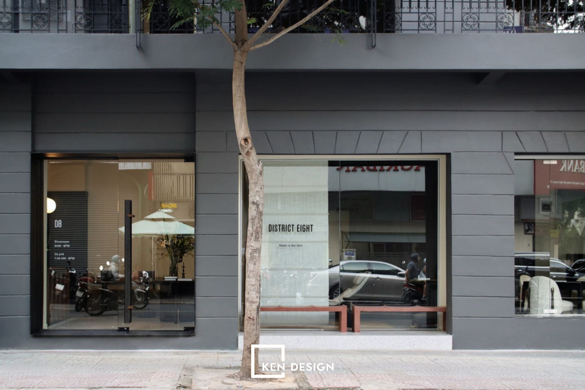 thiết kế quán cafe take away