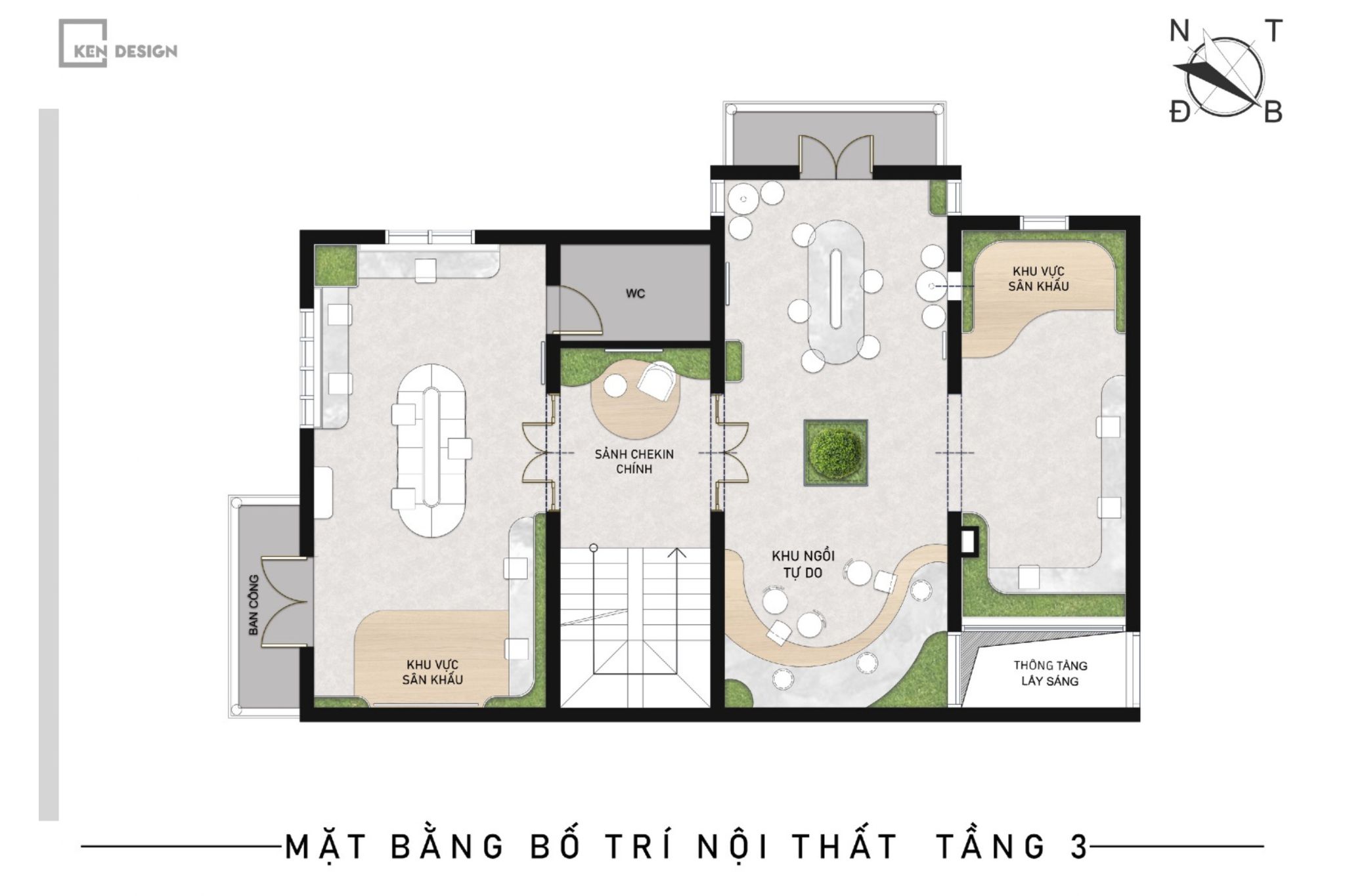 Thiết kế quán cafe Maris Coffee tại Bắc Ninh