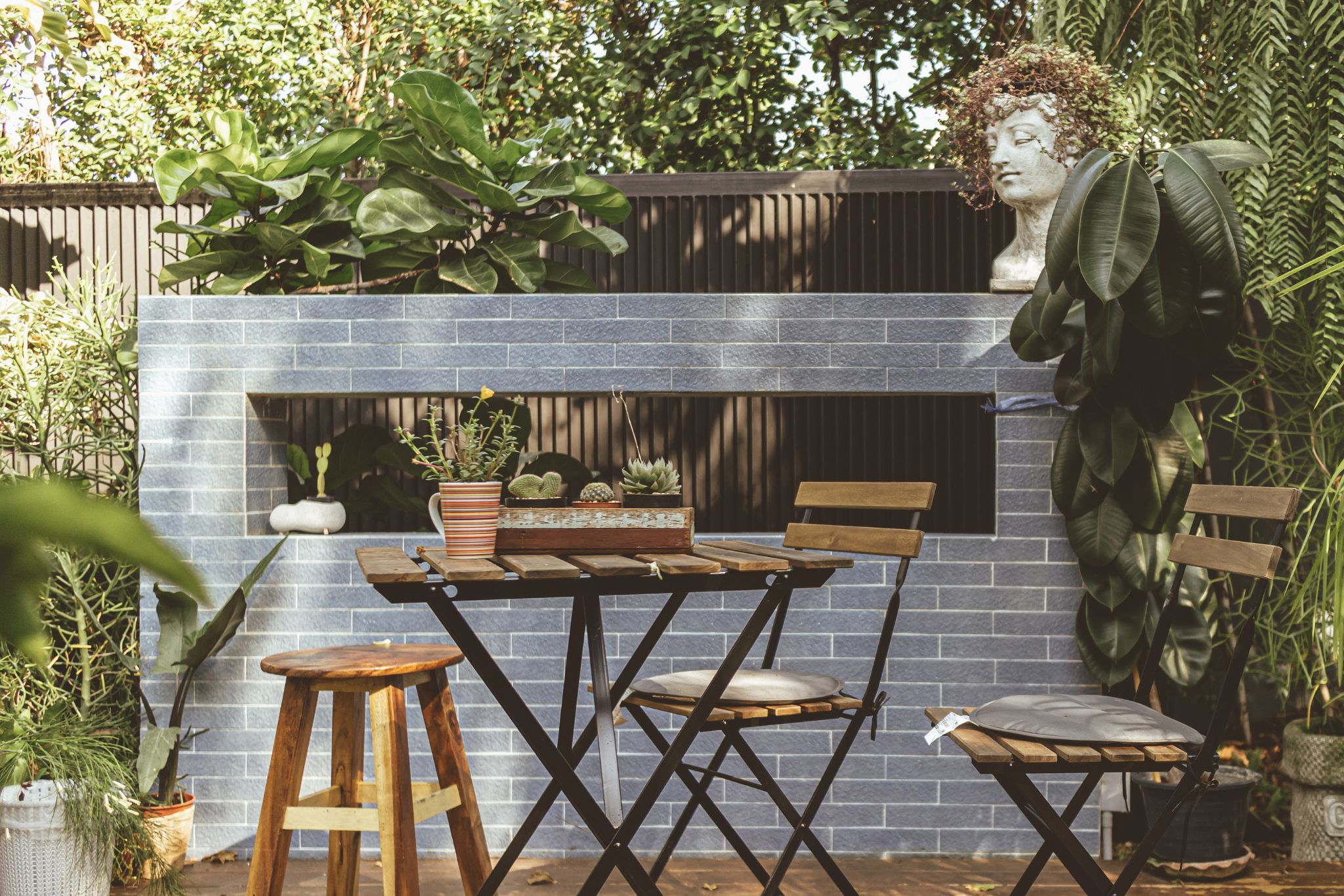 kinh nghiệm thi công quán cafe sân vườn