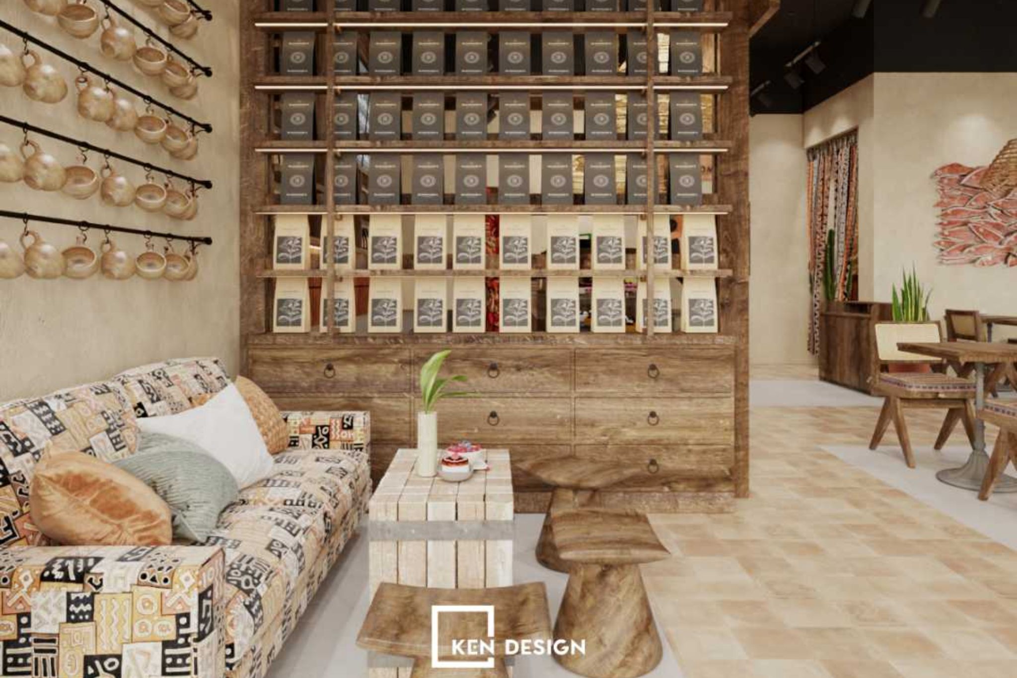 chi phí thiết kế thi công quán cafe