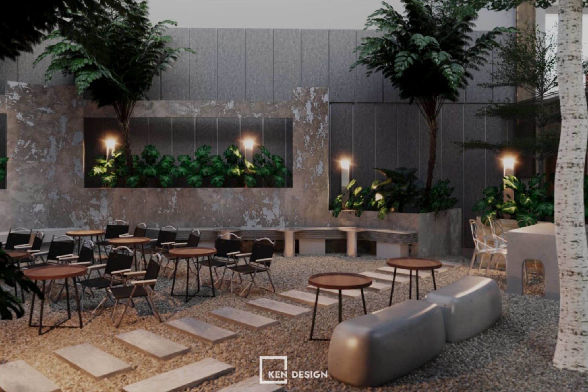 chi phí thiết kế thi công quán cafe