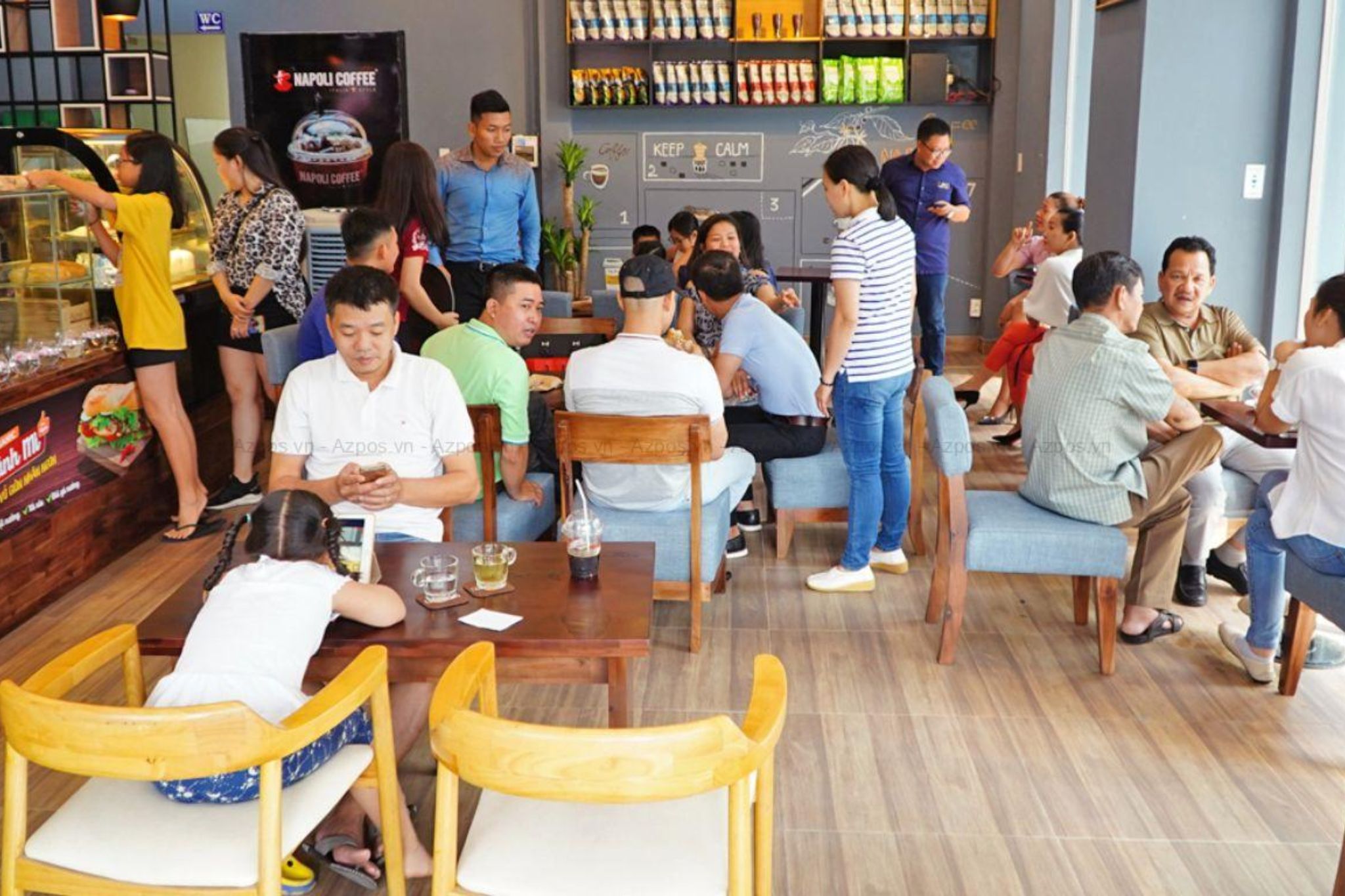 định vị sản phẩm quán cafe 