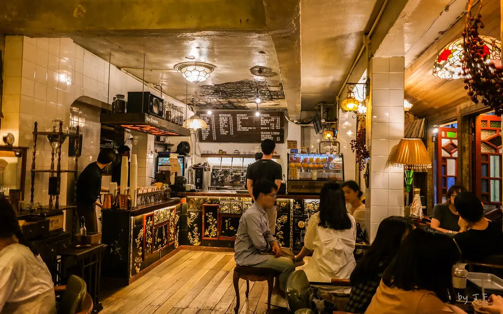 Thiết kế quán cafe tại Hàn Quốc