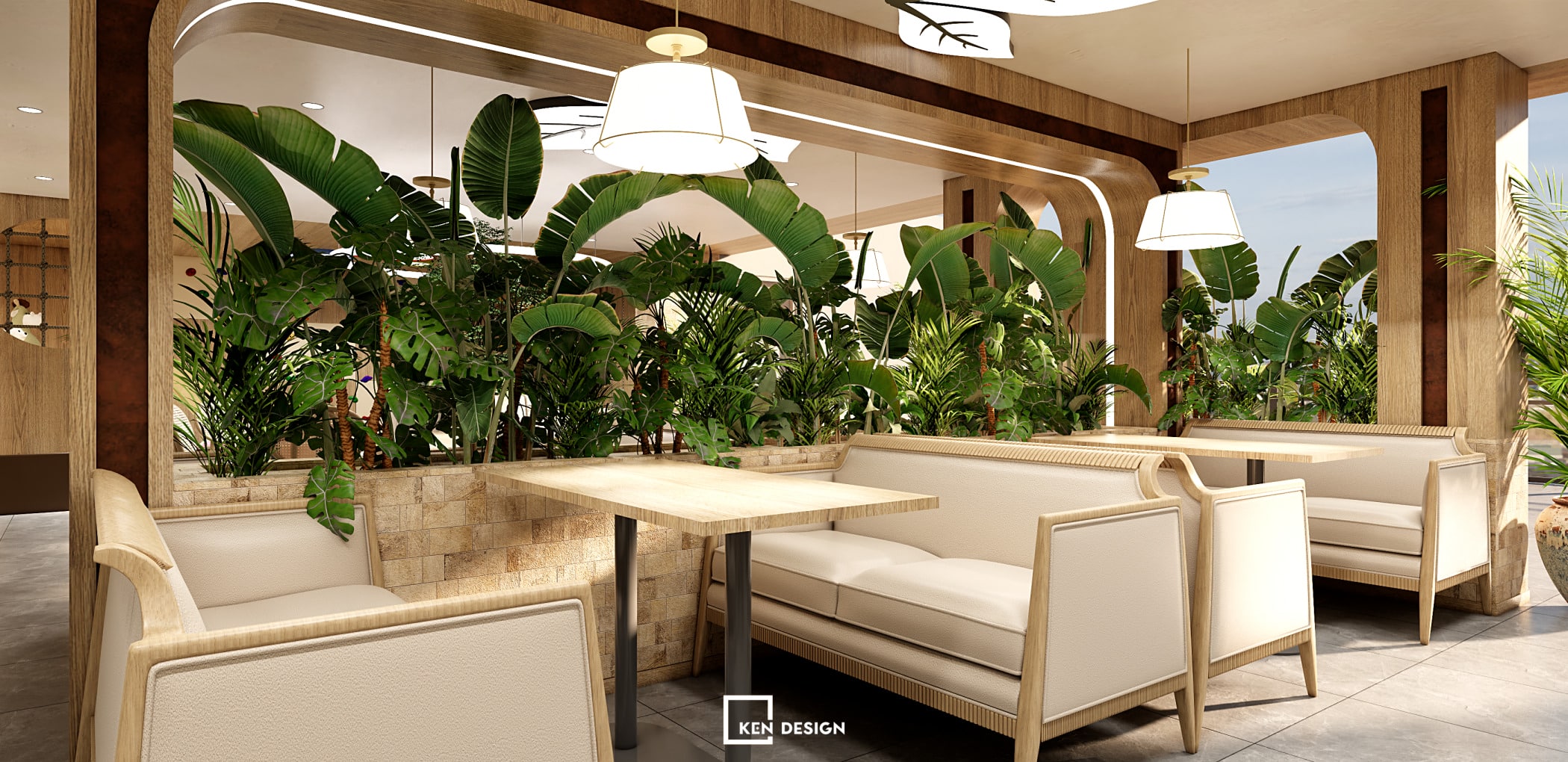 Thiết kế Sun Vietnam Coffee and Tea