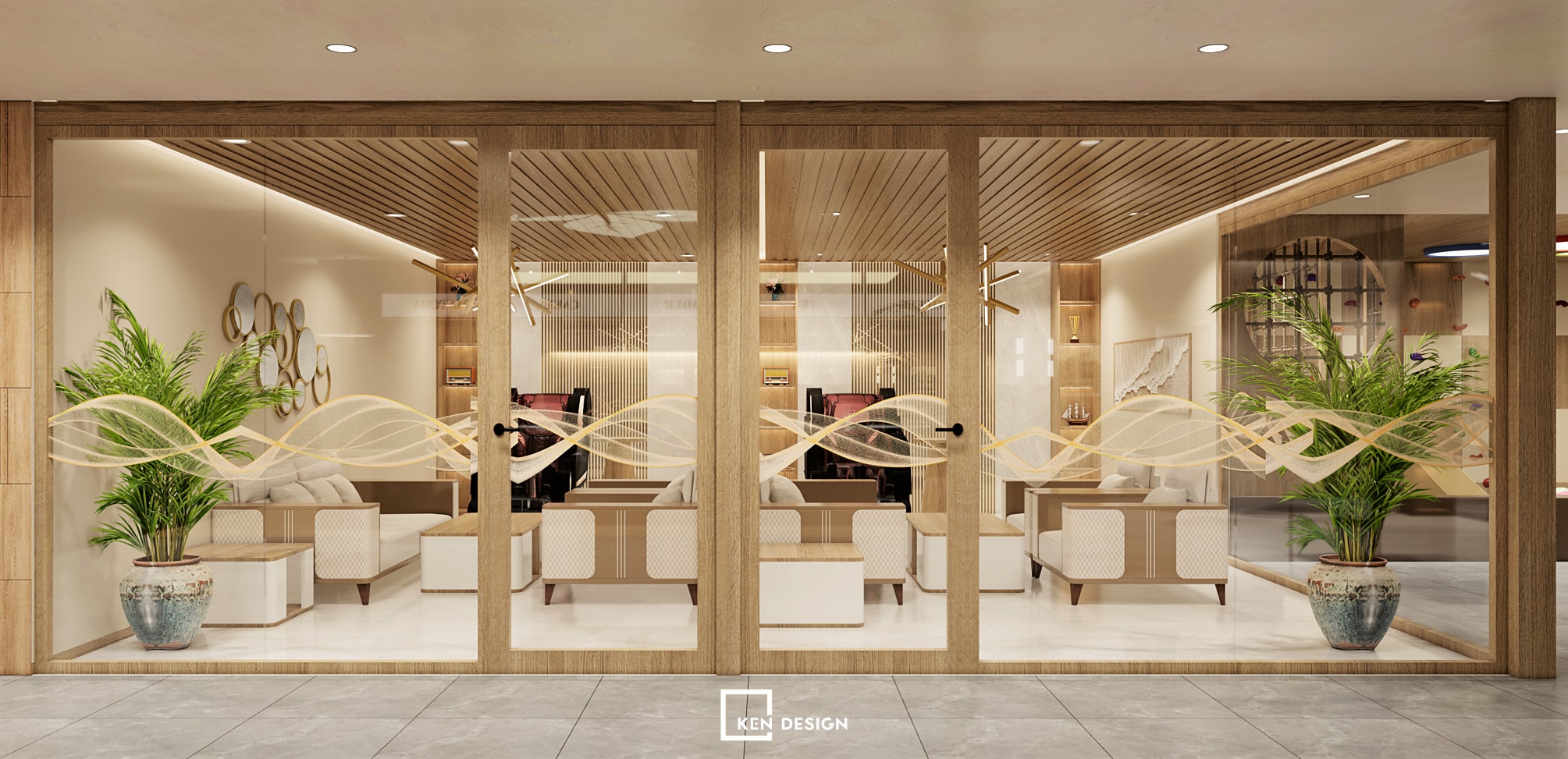 Thiết kế Sun Vietnam Coffee and Tea