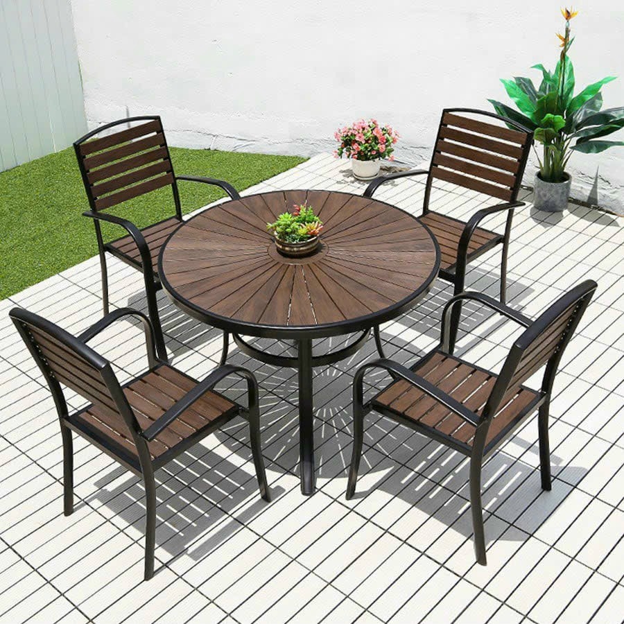 vật liệu cho quán cafe ngoài trời