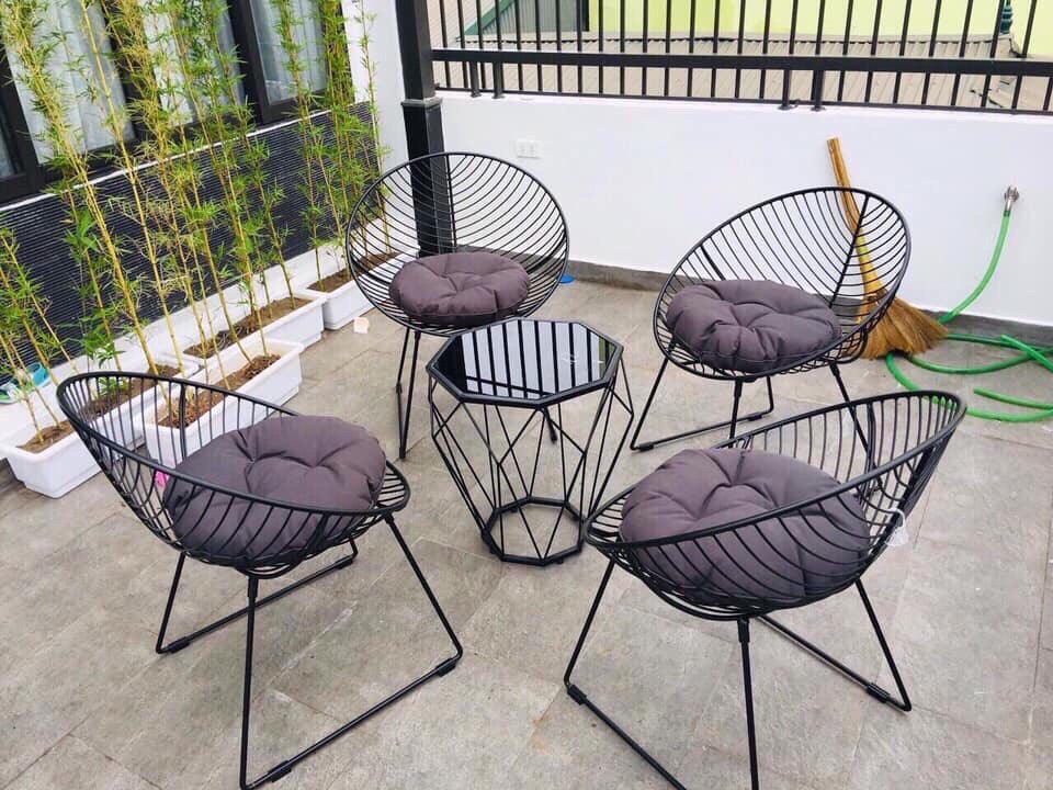 Vật liệu cho quán cafe ngoài trời