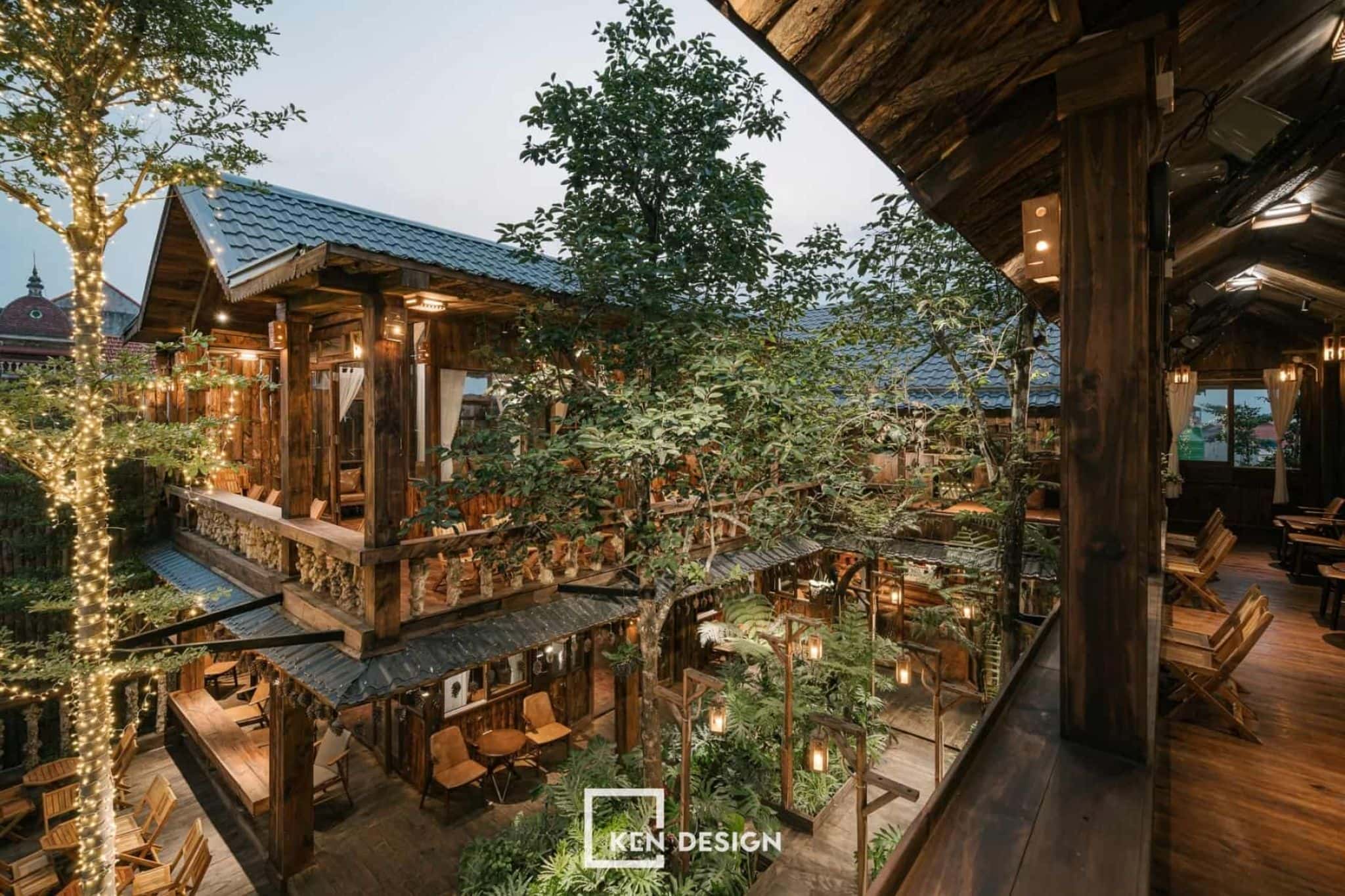 các khoản chi phí lớn khi mở quán cafe sân vườn