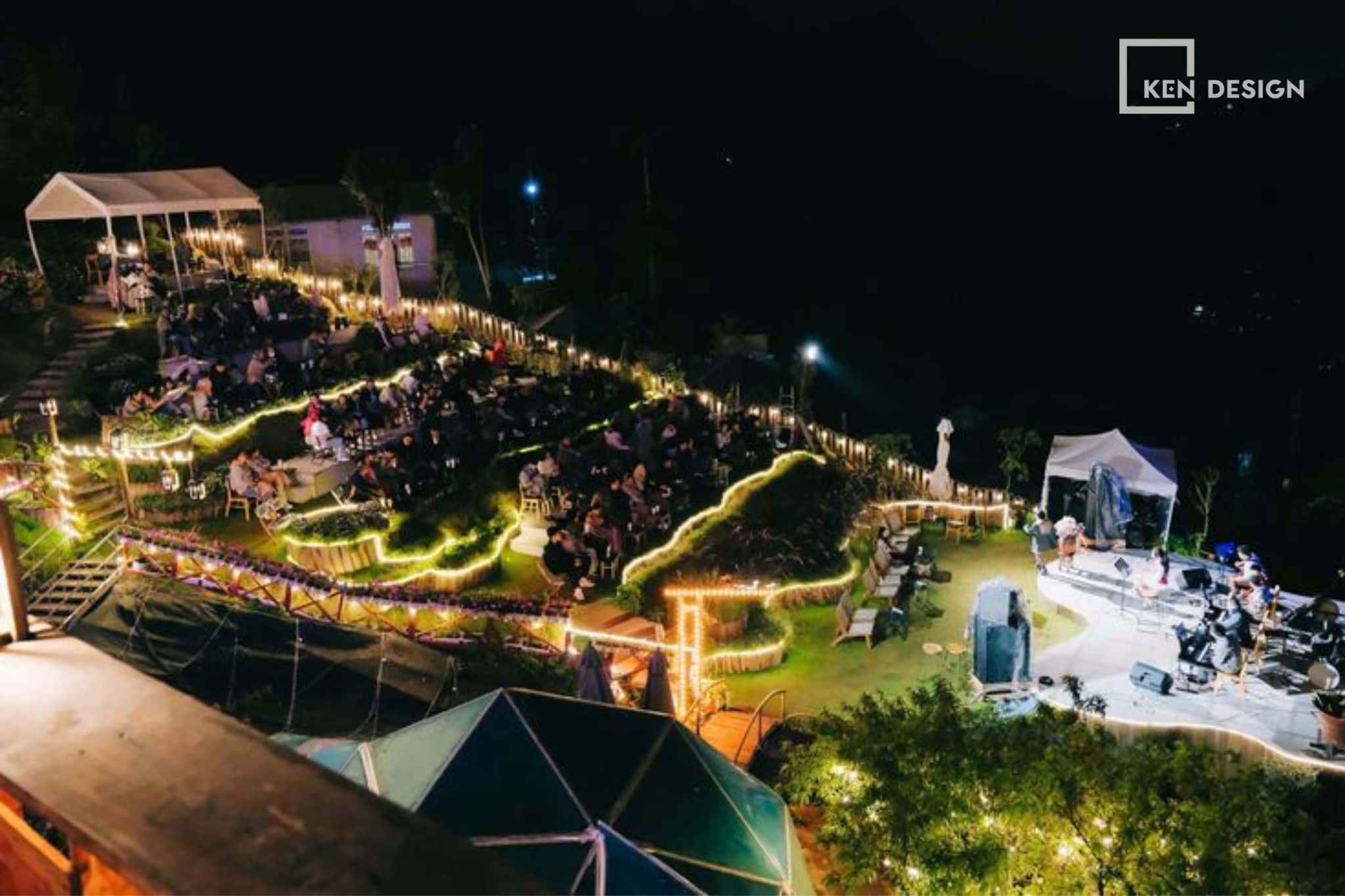 các khoản chi phí lớn khi mở quán cafe sân vườn