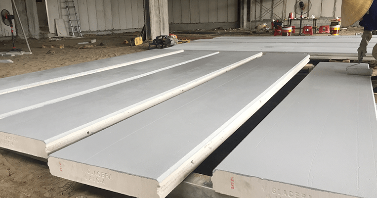 Cải tạo quán cafe khung sắt và bê tông nhẹ