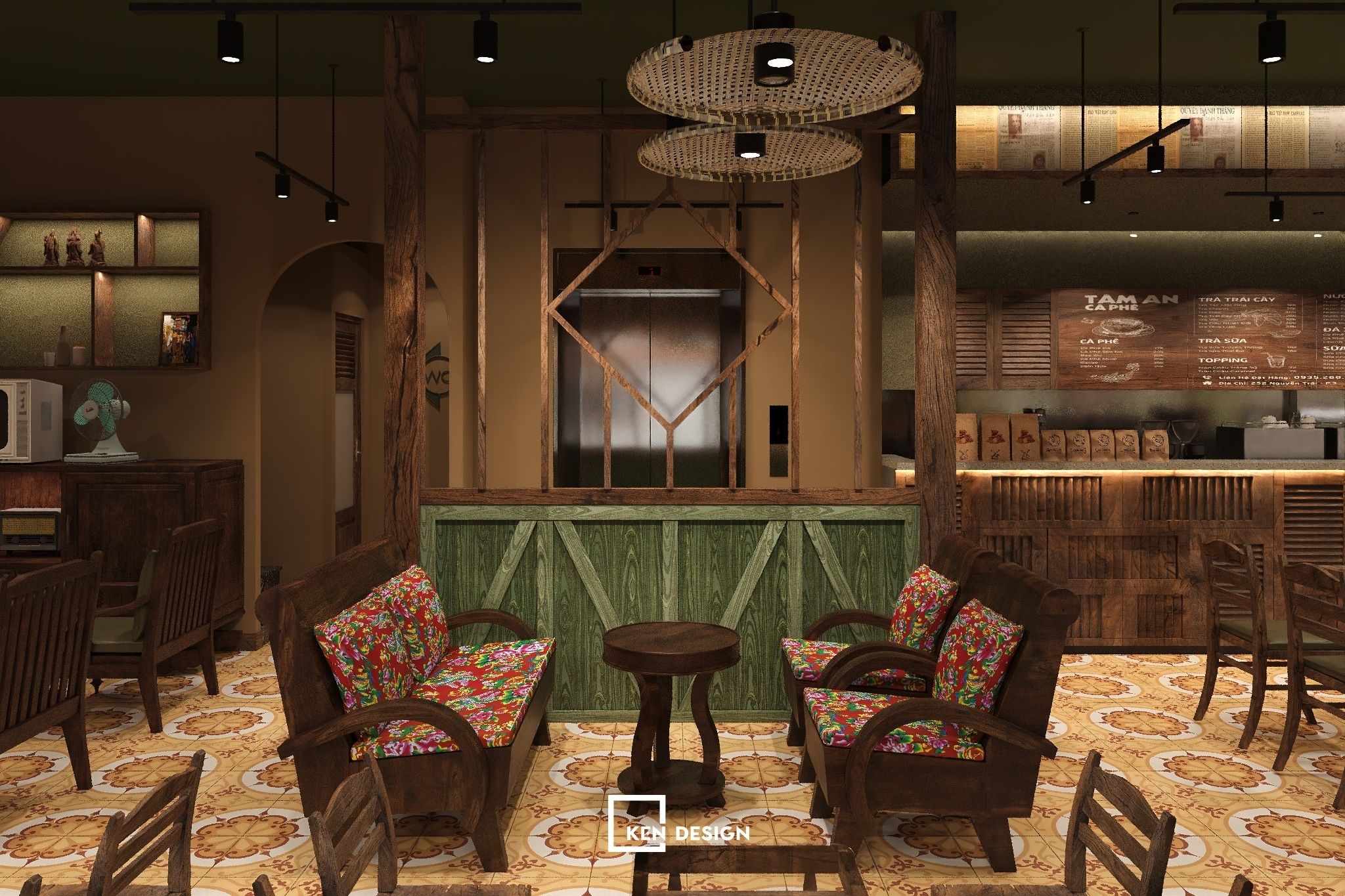 Những món đồ trang trí không thể thiếu cho quán cafe vintage